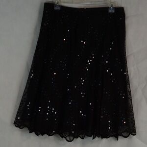 Sequin Skirt Sz 12 TF #B45